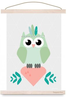 Poster indian owl