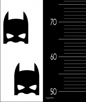 Groei Meter Poster Super Hero