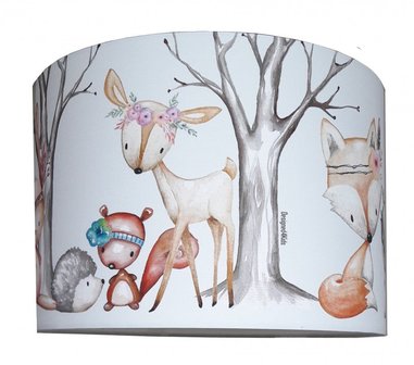 Kinderlamp forest friends boho