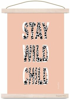 poster stay wild roze