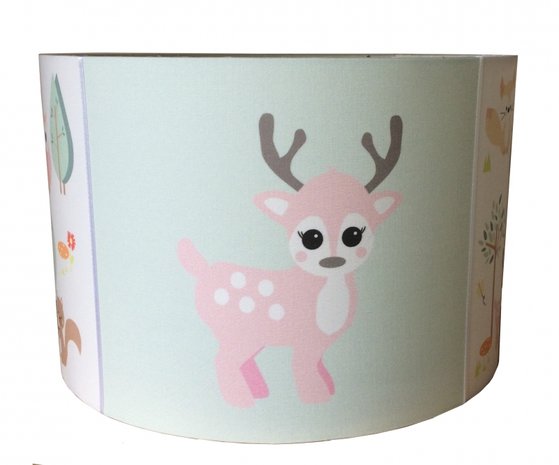 Kinderlamp pastel forest friends 