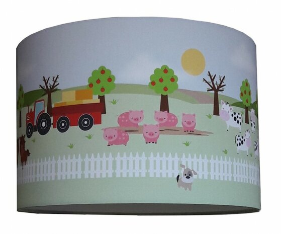 Kinderlamp boerderij designed4kids