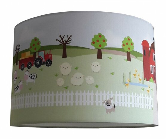 Kinderlamp boerderij designed4kids