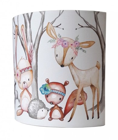 Wandlamp forest friends  boho