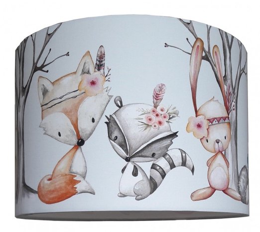 Kinderlamp forest friends boho