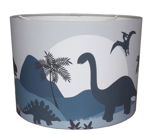 Kinderlamp  dino blauw