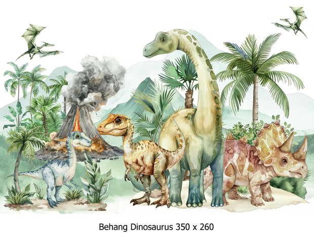 Dinosaurus Behang